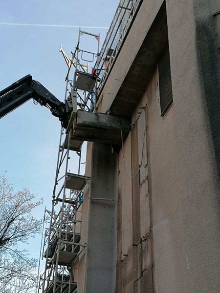 Einsatzfoto bunker umbau