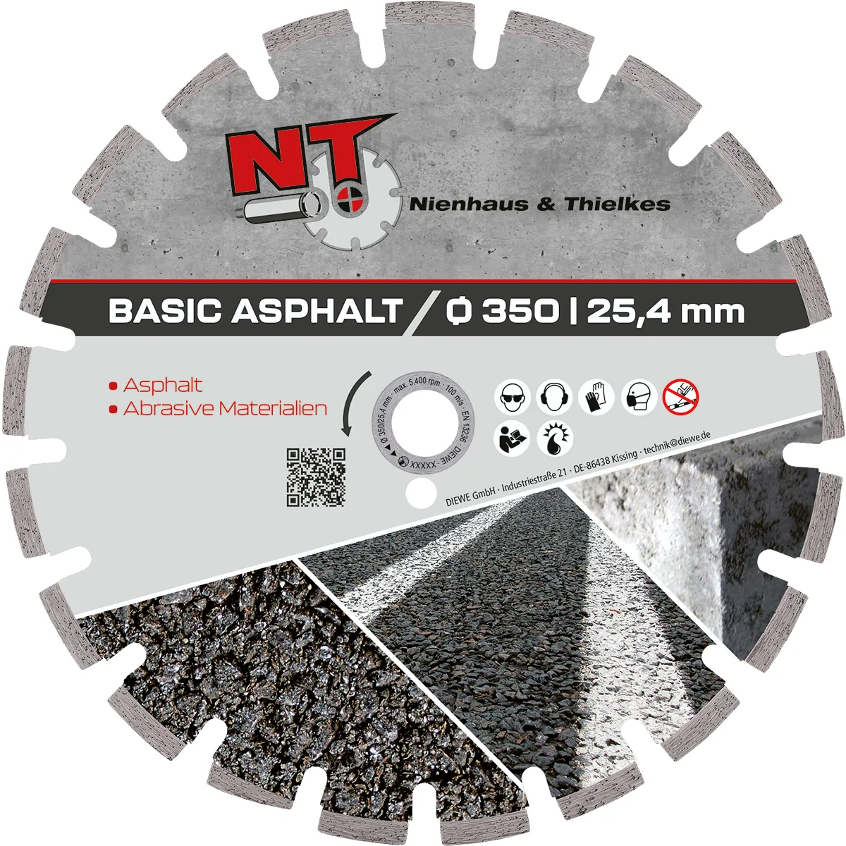 Diamanttrennscheibe Basic Asphalt