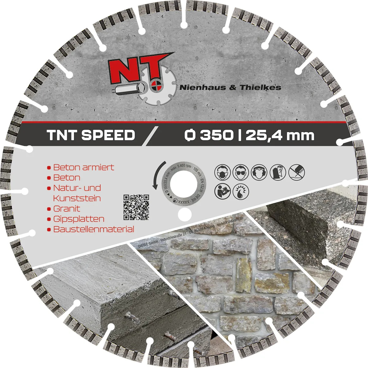 Diamanttrennscheibe TNT Speed