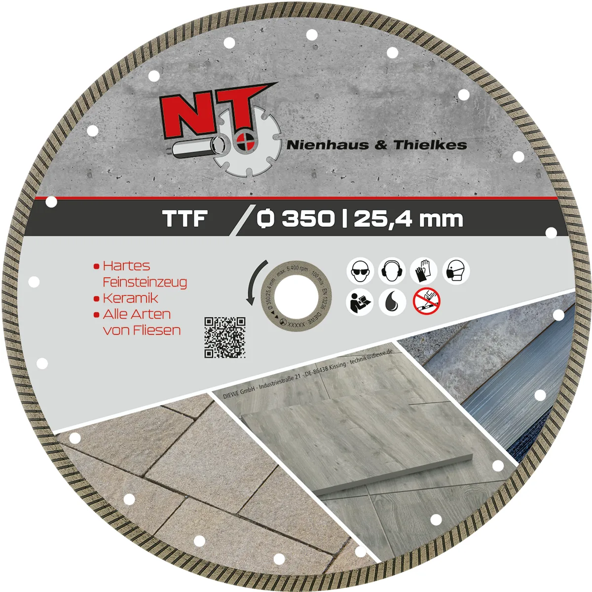 Diamanttrennscheibe TTF